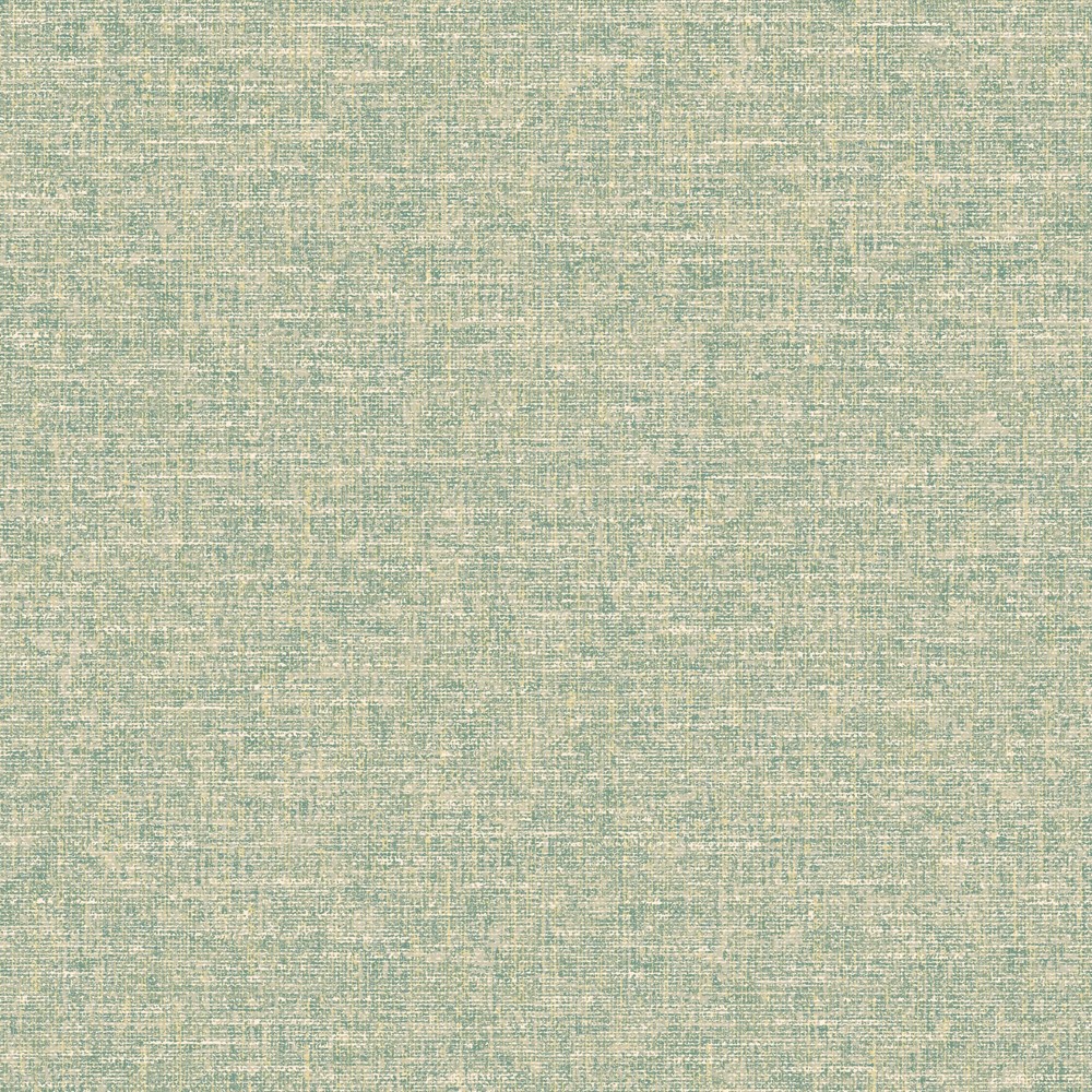 Artisan Weave Plain Wallpaper 100007EH by Esselle Home in Sage Green